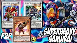 Yu-Gi-Oh Duel Links: F2P Superheavy Samurai!