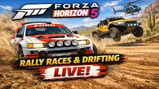 Rally Racing and DLC Drift Zones! FH5 (Portrait)
