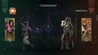 Shadow Fight Arena (June Vs Monkey King) Battle