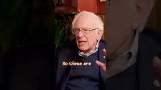 Bernie STUNS interviewer with Thought Experiment #shorts