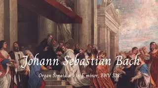 Organ Sonata n.4 in E minor, BWV 528 - Johann Sebastian Bach 🎵