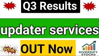 updater services Q3 results 2026 | uds share latest news | updater services share latest news