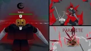 KUZEN KAKUJA + HUNGER AURA + CRIMSON RAGS VS ALL BOSSES In Project Ghoul (ROBLOX)