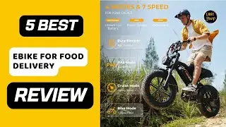 ✅ Best Ebike for Food Delivery on Amazon 🚴&zwj;♂️ Top Budget Electric Bike Review