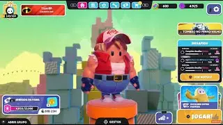 Fall Guys - Jogando com skin Terry Bogard (Fatal Fury)