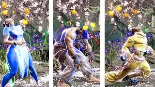 Street Fighter 6 Beta - All Characters Dizzy Stun Animations Showcase!