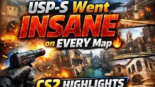 USP S Went INSANE on EVERY Map 🔥   CS2 Highlights