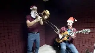 JINGLE  BELLS - NIKITA POKHORUKOV / ANTON DERYABIN. TROMBONE / GUITAR