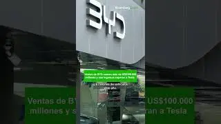 Ventas de BYD suman m&aacute;s de US$100.000 millones y sus ingresos superan a Tesla