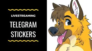 Live-streaming Art Commissions - Telegram Stickers