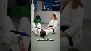 I learned this submission at blue belt and it still works: baseball choke from side control #bjj