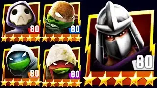 🐢 ALL VISION QUEST TURTLES DEFEAT SHREDDER BOSS (TMNT LEGENDS)