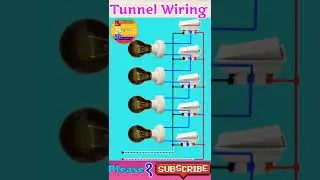 tunnel wiring connection diagram #shorts #lifehacks