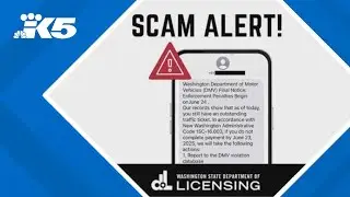 Washington officials warn against 'DMV' scam texts