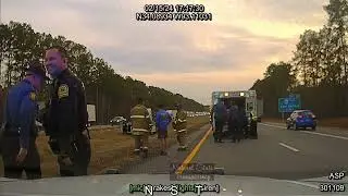 Pursuit/TVI I-30 Arkadelphia Clark County Arkansas State Police Troop K, Traffic Series Ep. 793