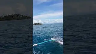 Sumaakay kami sa Bangka Galing sa Isla Paguwi namin!
