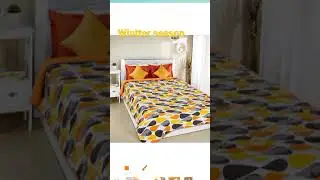 Amazon Brand - Solimo Microfibre Quilt AC Blanket/Comforter, 120 GSM, Single #nobikitchen