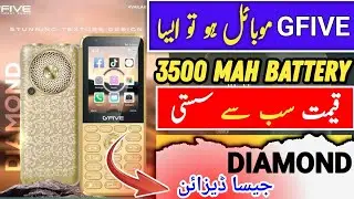 GFive New Keypad Mobile Phone Unboxing 2025 | GFIVE Diamond  Keypad Mobile Review In Hindi 2025