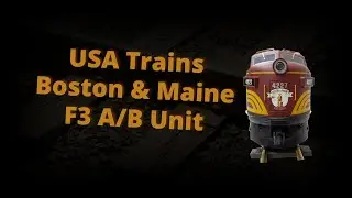 G Scale USA Trains Boston & Maine F3 AB Units!