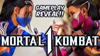 MK1 *GAMEPLAY* TRAILER REVEAL!! (REACTION) MORTAL KOMBAT 1 (1080p 60 FPS) MK12