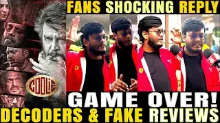 💥RAJINI FANS DESTROY DECODERS & FAKE REVIEWS! SHOCKING REPLY 🤯🔥