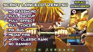 New patch!! | Script Lance Zenitsu | Replace Default & basic