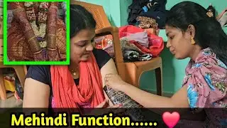 Akka Marriage - காக Mehindi போடப்போறோம் ❤️❤️ #kichusabi 