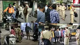 Chabutra Mission & Vehicles Checking at Night Old City Dabeerpura police station limits, Hyd 2023