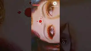 Easy Bridal Bindi Design Highlights Red Colour❤️|| #art #bindi #design #trending #shorts #viral