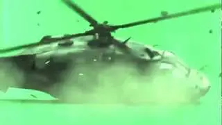 IPHONE 4 ACTION MOVIE FX  GREEN SCREEN CHOPPER DOWN
