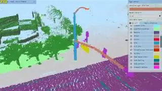 3D Voxel Segmentation - Annotation of Street Features