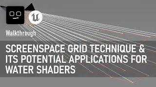 A Screenspace Grid Generation Method in Unreal Engine