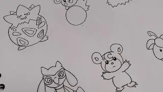 Drawing Pokemon - Angry Babies