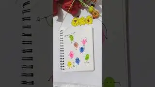 Fingerprint Drawing Art Tutorial (How to Make Fingerprint Art)