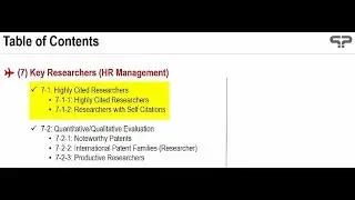 PatentPia Prometheus Guide 7-1 Highly Cited Researchers