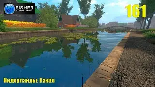 #161 Нидерланды: канал ч.4 Путь к серебру: где ловить речного окуня.  Прохождение Fisher Online