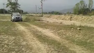 Practicing riding car Datsun Redi go 1.o liter engine