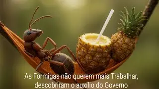 Formigas Descobrem Aux&iacute;lio e Paralisam o Formigueiro!