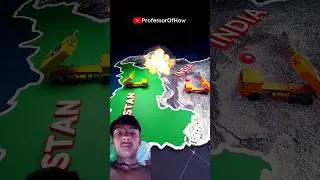 India vs Pakistan Nuclear Attack (3D) by Professor Of How
