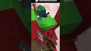 Why Did I Just Eat a Cookie Man in BedWars After Killing His Golem? 🤷&zwj;♂️  #minecraft #hypixel