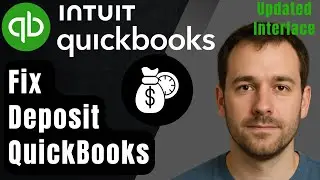 Как исправить неверные данные для внесения депозита в QuickBooks Online (новый интерфейс | пошаго...