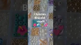 Christian Bracelet Idea! #challenge #chriatian #youtube #god #claybracelet #shortvideo #shorts #fyp