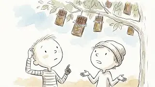 So chocolate grows on trees?... explained to kids!