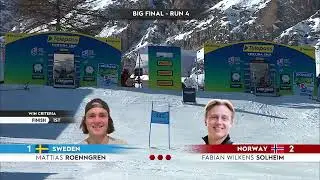 Norway vs Sweden  Big Final  Team Parallel  2021 FIS World Alpine Ski Championships