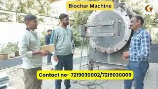 Customer Visit at Our Factory | Live Biochar Machine Demonstration | Sustainable Technology