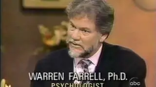 Dr. Warren Farrell on 'Good Morning America' in 1993