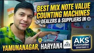Best Mix Note Value Counting Machine Dealers & Suppliers in Yamunanagar, Haryana - AKS Automation &reg;️