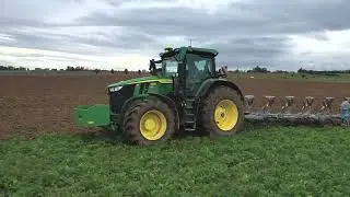 John Deere 7R290 + Lemken Juwel 6 socs/John Deere 7r290 with a Lemken Juwel 6-ploughshare