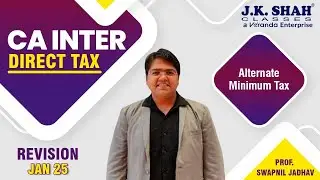 CA Inter Revision | Direct Tax | Alternate Minimum Tax | Hindi + English