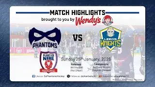 Game Highlights: Phantoms vs Knights, 25 Jan 26